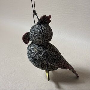 Vintage Glittered Bird Candy Ornament West Germany 1957 by Kurt S. Adler Inc.
